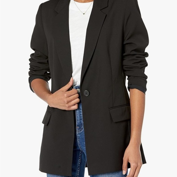 The Drop Blake Women's Black Blazer - Picture 1 of 5